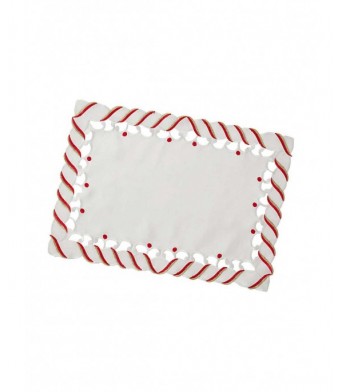 Christmas Candy Striped Placemat