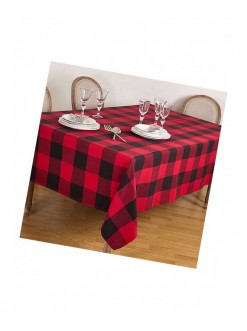 Buffalo Check Cotton 65 X 140 Tablecloth