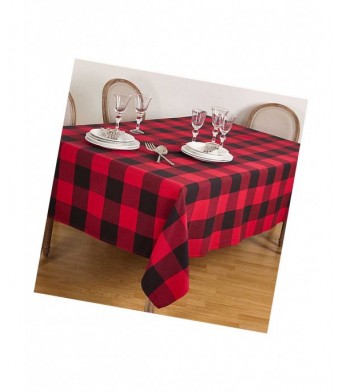 Buffalo Check Cotton 65 X 140 Tablecloth