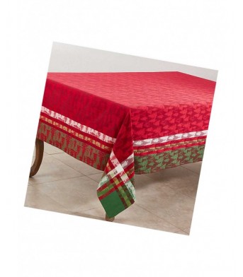 Christmas Tree Print 65 X 90 Tablecloth