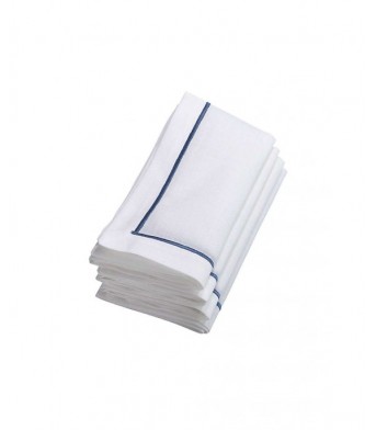 Embroidered Border Napkins-Pack Of 4