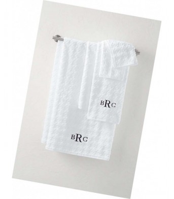 6-Piece Cotton Carved Towel Set