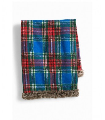 Plaid Knit Blanket