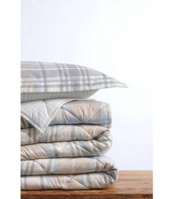 Cotton Flannel Check Quilt