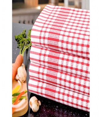 Poyet Motte Extra Large Cotton Kitchen Towel-Pack Of 4-Random colour