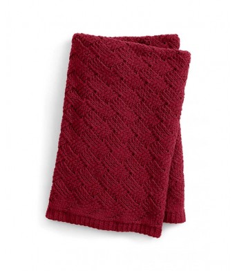 Chenille Check Blanket