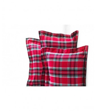 5 Oz Velvet Flannel Plaid Sham